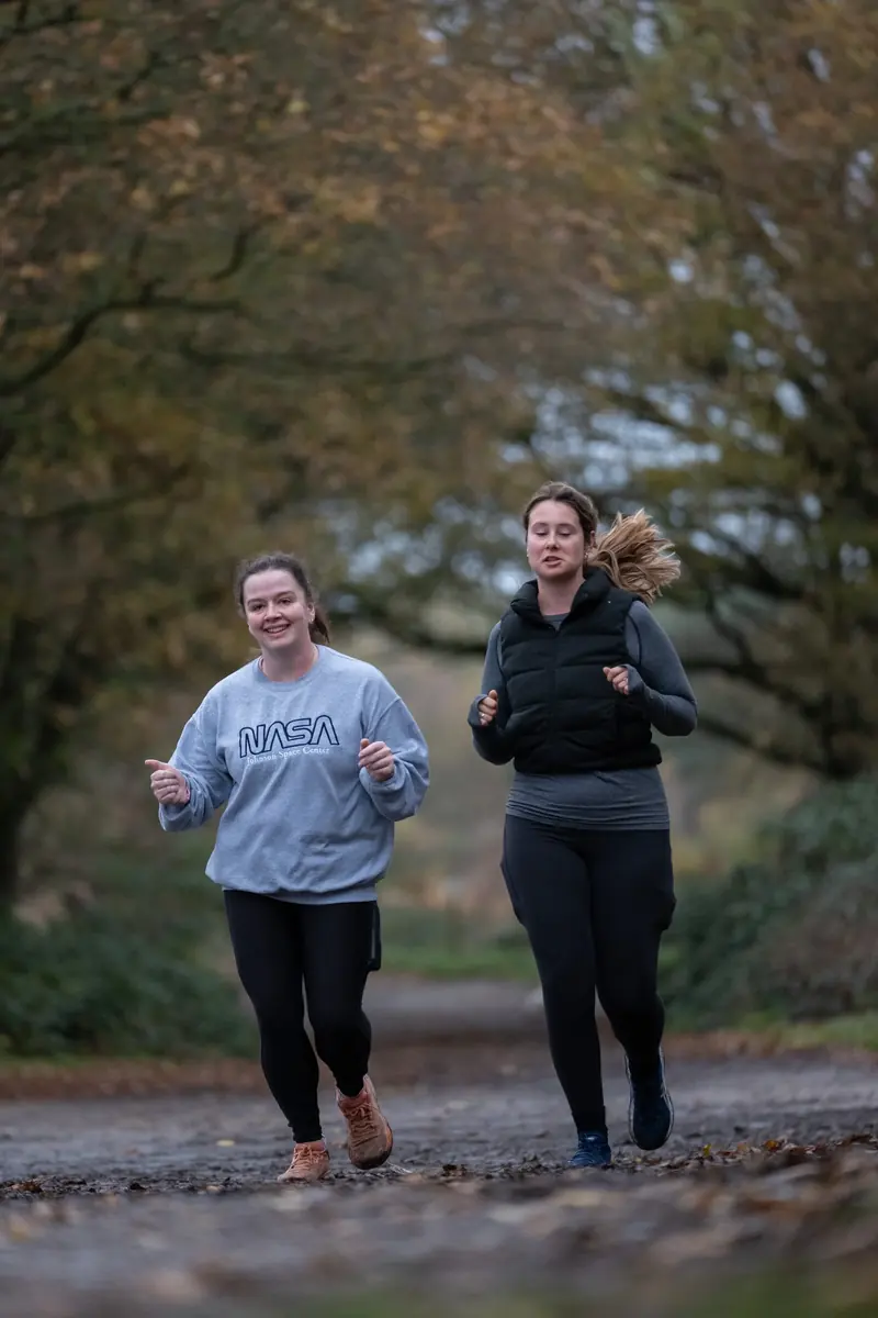 Wimbledon Common parkrun, shot on the Sigma 70-200mm f/2.8 Sports and Panasonic S5IIX